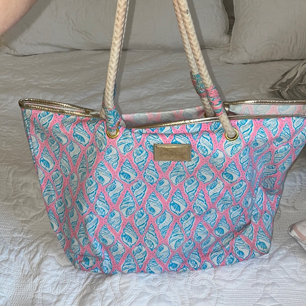 Lilly Pulitzer beach bag